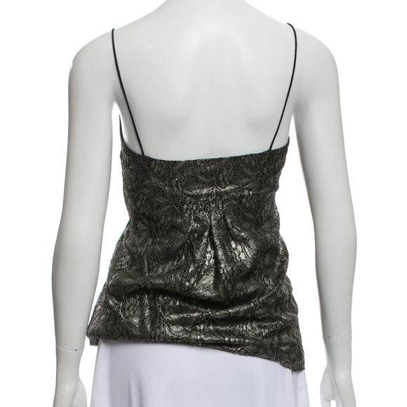 DVF Metallic Sleeveless Top - XS/2 - Picture 3 of 3